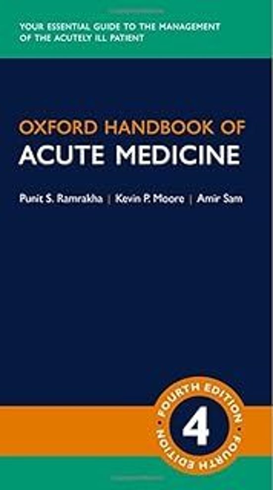 Oxford Handbook Of Acute Medicine