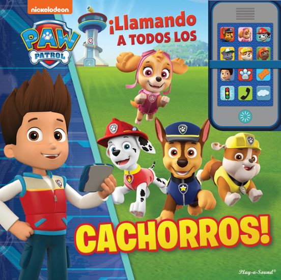 Llamando a todos los cachorros. Mi propio teléfono Patrulla Canina. MOP