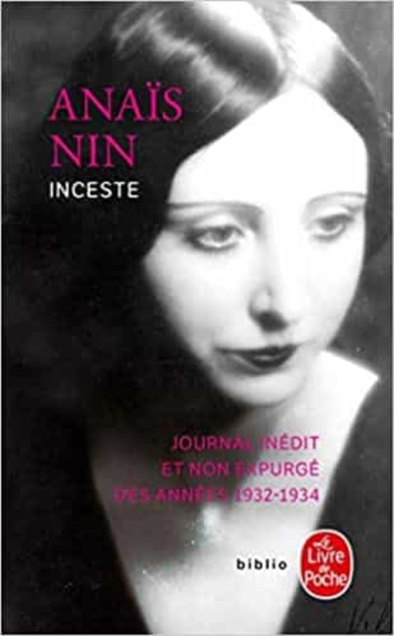 Inceste : Journal Inédit et Non Expurgé des Années 1932-1934