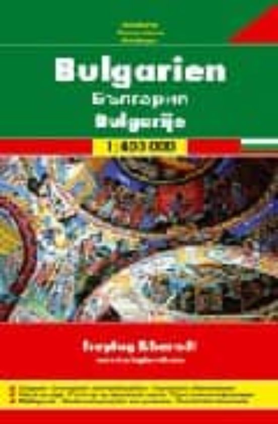 Bulgaria Mapa De Carreteras