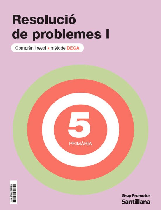 Quadern De Problemes Deca I 5º E. Primaria