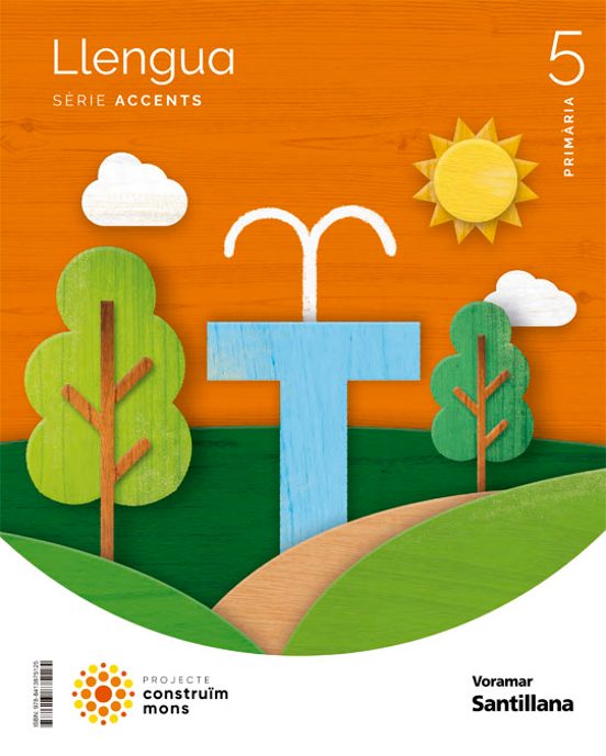 Llengua 5º Educacio Primaria Serie Acents Construim Móns Valencia Ed 2