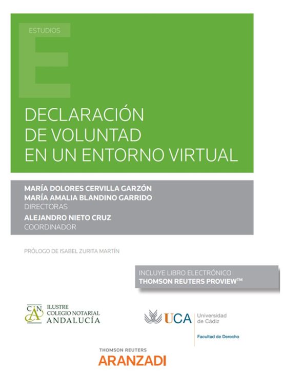 Declaración De Voluntad En Un Entorno Virtual