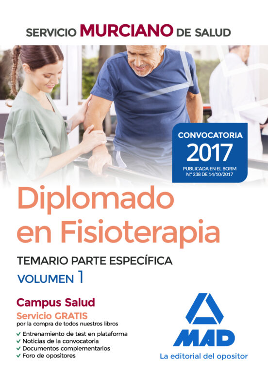 Fisioterapeutas Temario Vol 1 Del Servicio Murciano De Salud