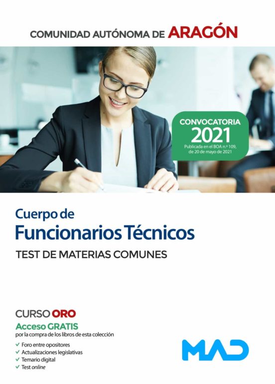 Cuerpo De Funcionarios Tecnicos De La Comunidad Autonoma De Aragon. Te