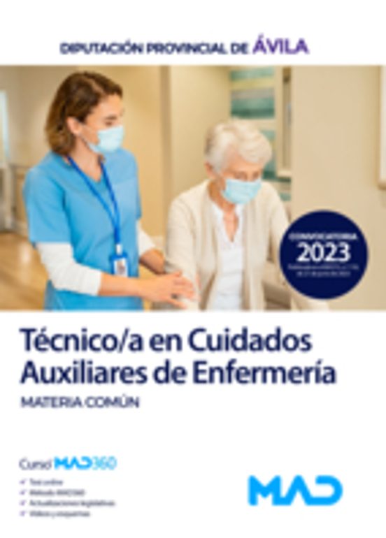 Tecnico/a En Cuidados Auxiliares De Enfermeria. Materia Comun Diputaci