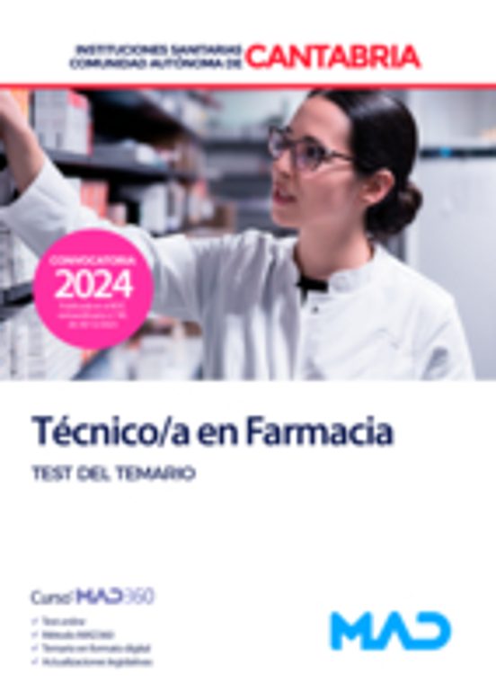 Técnico/a En Farmacia. Instituciones Sanitarias De La Comunidad A Uton