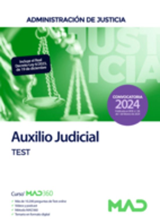 Cuerpo De Auxilio Judicial. Test