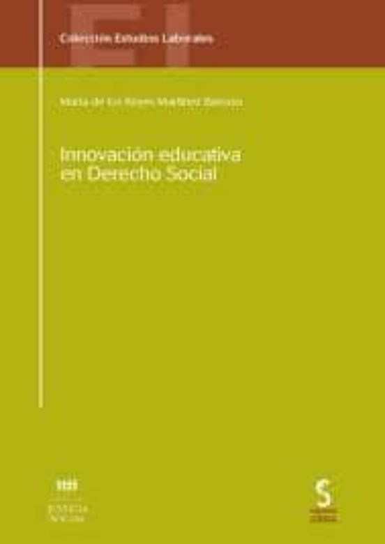 Innovación Educativa En Derecho Social