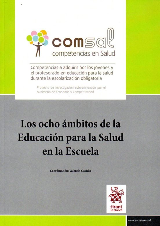 Los Ocho Ámbitos De La Educación Para La Salud En La Escuela