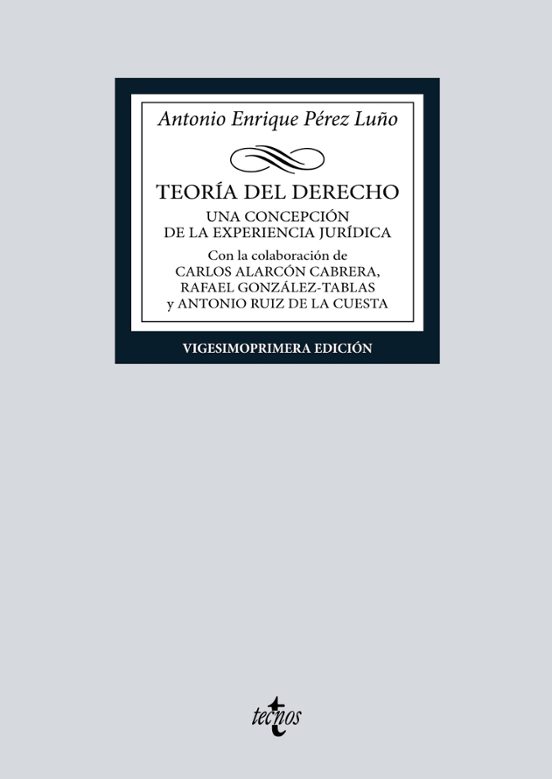 Teoría Del Derecho. Una Concepción De La Experiencia Jurídica