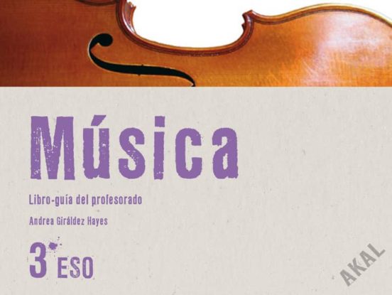 Música 3º Eso. Libro Del Profesor