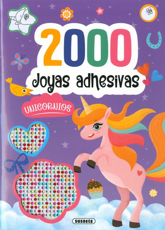 2000 Joyas Adhesivas Unicornios