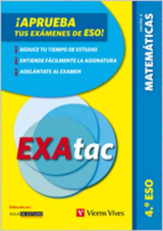 Exatac. 4 Eso. Matematicas Op. A