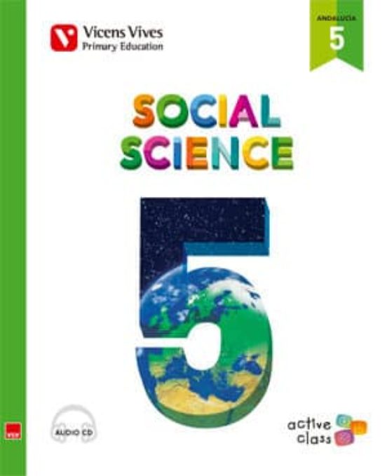 Social Science 5º Educacion Primaria Andalucia+cd 15