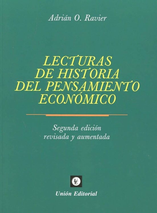 Lecturas De Historia Del Pensamiento Económico
