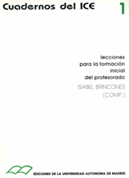 Lecciones Para La Formación Inicial Del Profesorado