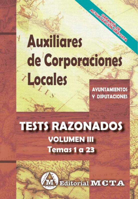 Auxiliares De Corporaciones Locales Tests Razonados