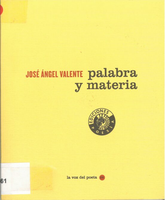Palabra Y Materia