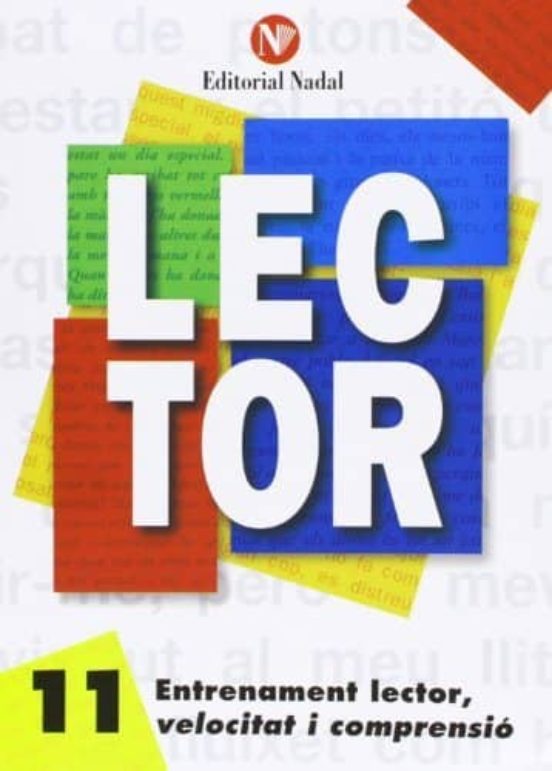 Entrenament Lector Velocitat I Comprensió Nº 11 Lletra Dimprent A C.m