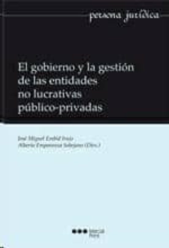 El Gobierno Y La Gestión De Las Entidades No Lucrativas Público-privadas