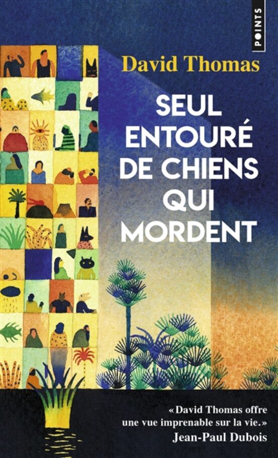 Seul Entoure Des Chiens Qui Mordent
