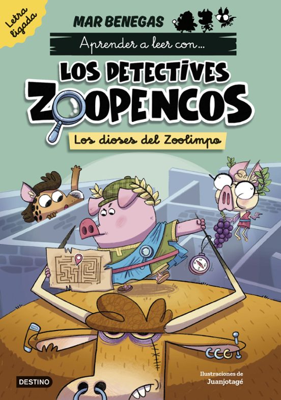 Aprende A Leer Con Los Detectives Zoopencos Letra Ligada 2. Los Dioses