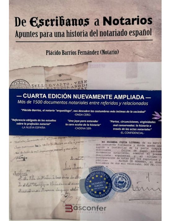 De escribanos a notarios 2023. Apuntes para una historia del notariado español