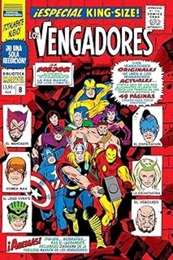 Biblioteca Marvel Los Vengadores 8 Bm 77