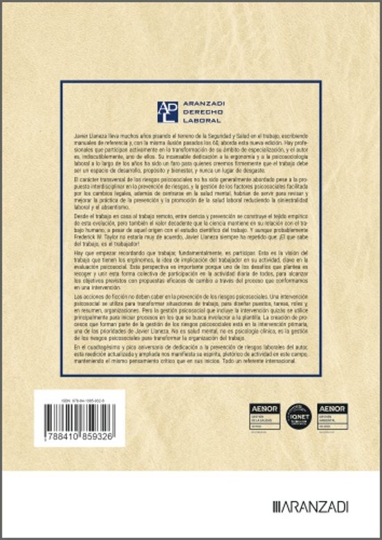 Psicosociología aplicada a la prevención de riesgos laborales