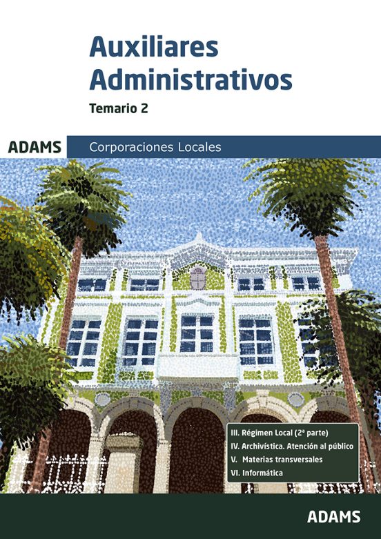 Temario 2 Auxiliares Administrativos De Corporaciones Locales