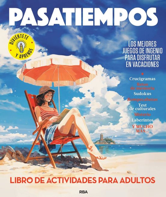 Pasatiempos 2024: Libro De Actividades Para Adultos