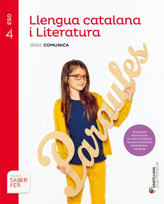 Llengua I Literatura Catalana 4º Educacion Secundaria Comunica Saber F