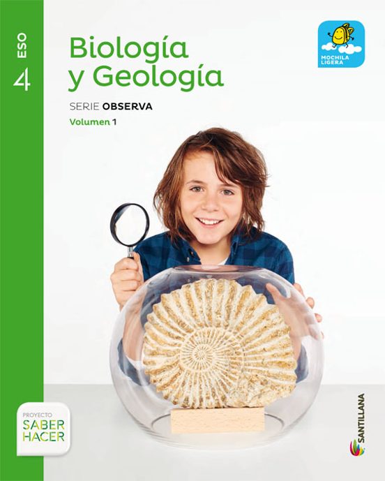 Biologia Y Geologia 4º Eso Mochila Ligera Serie Observa Saber Hacer Ed