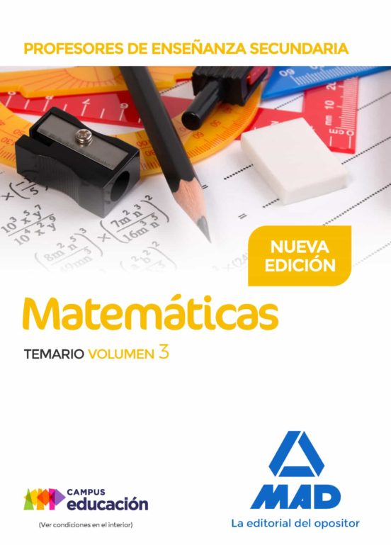 Profesores De Enseñanza Secundaria Matematicas: Temario