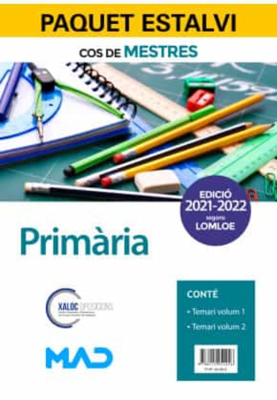 Paquet Estalvi Cos De Mestres. Primaria