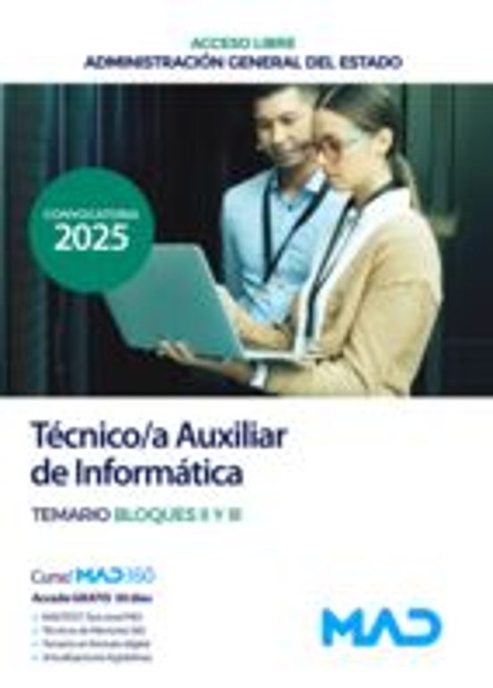 Técnico/a Auxiliar De Informática De La Administracion