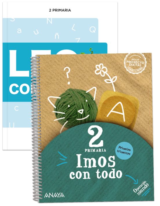 Imos con Todo 2º Educacion Primaria Primeiro Trimestre + Leo e Compre