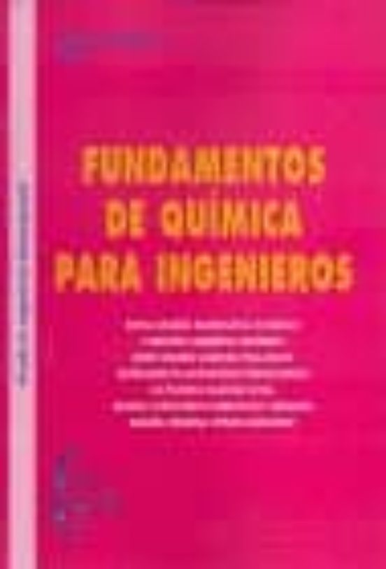 Fundamentos De Química Para Ingenieros