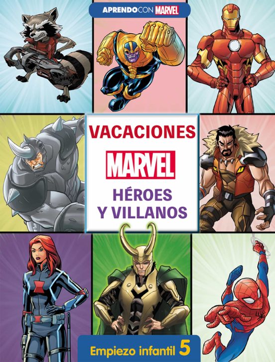 Vacaciones Con Marvel. Heroes Y Villanos. Empiezo Infantil 5