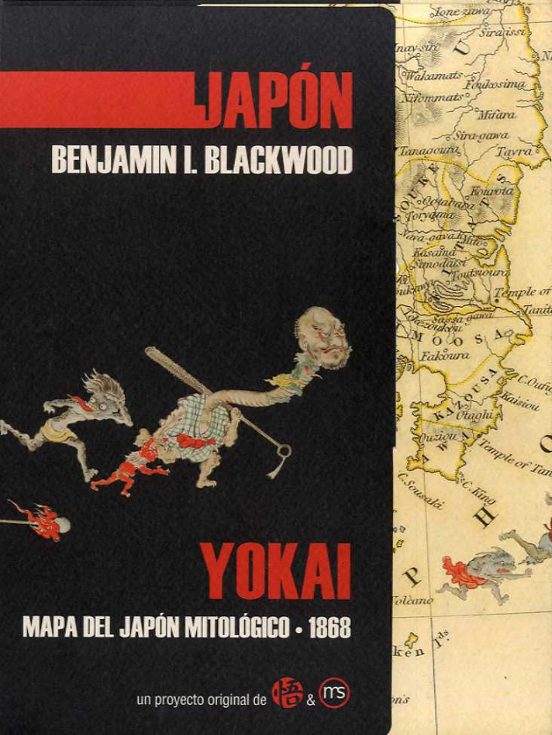 Yokai: Mapa Del Japon Mitologico 1868