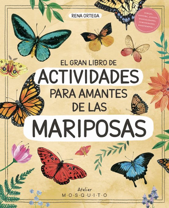 El Gran Libro De Actividades Para Amantes De Las Mariposas