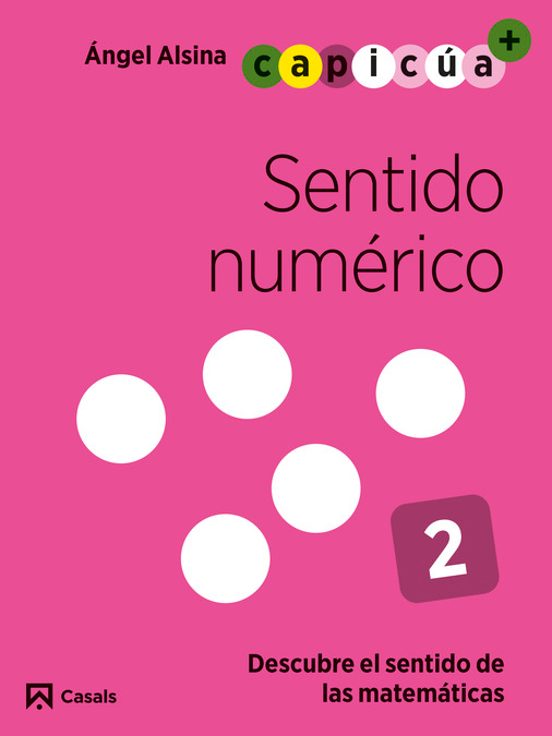 Sentido Numérico 2. Capicúa 4 Años