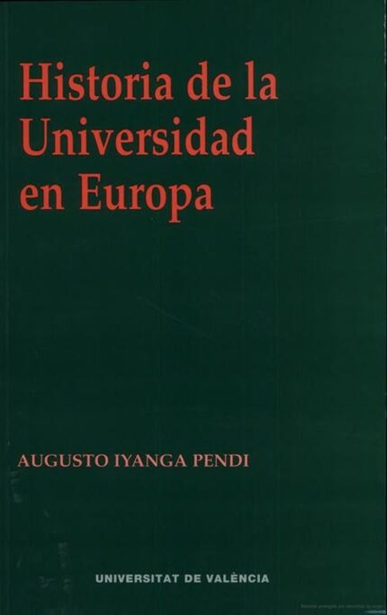 Historia De La Universidad En Europa