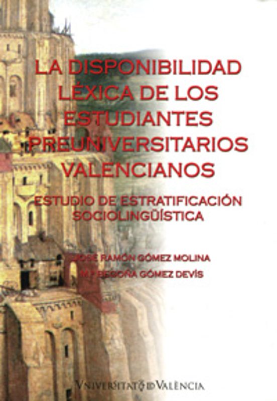 La Disponibilidad Lexica De Los Estudiantes Preuniversitarios Val Enci