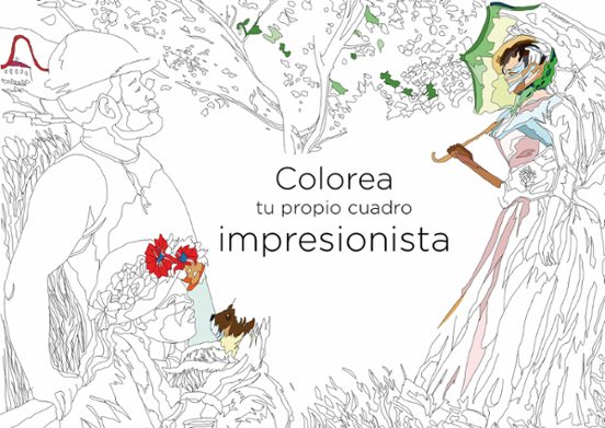 Colorea Tu Propio Cuadro Impresionista