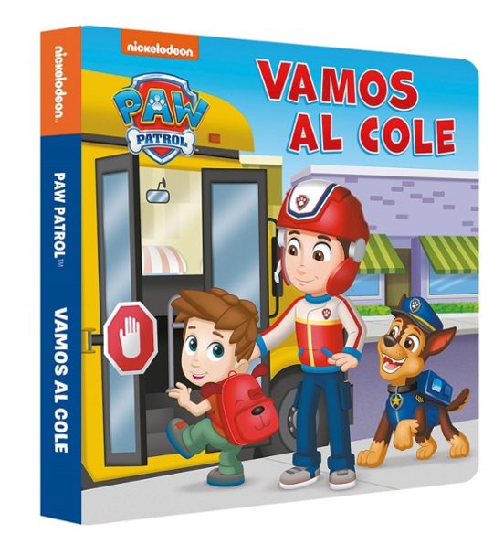 Paw Patrol | Patrulla Canina. Libro De Cartón - Vamos Al Cole