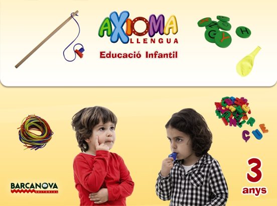 Axioma. Llengua P3. Carpeta de L Alumne Infantil 3 Años