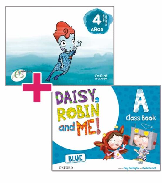 Alethea and Daisy Robin and Me Blue. Pack Global 4 Años
