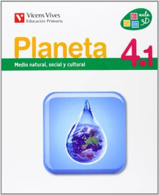 Planeta 4. Madrid. Libro 1 2 y 3 4º Primaria